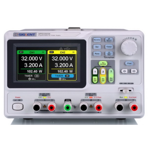 SPD3303X-E - Siglent Programmable DC Power Supply